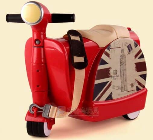 Kid's Scooter Luggage Suitcase