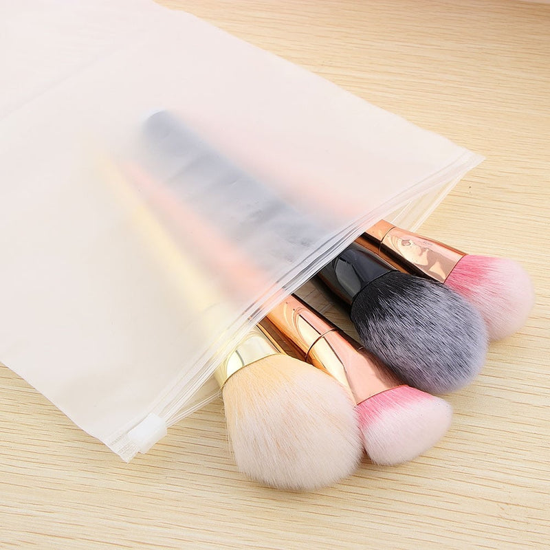 Water-resistant zip lock travel bag set, view 9 - MRSLM