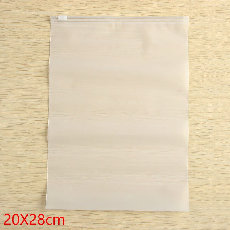 Water-resistant zip lock travel bag set, view 3 - MRSLM