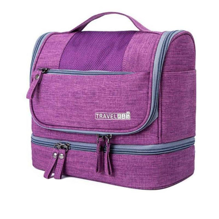 Waterproof Colorful Oxford Hanging Travel Toiletry Bag