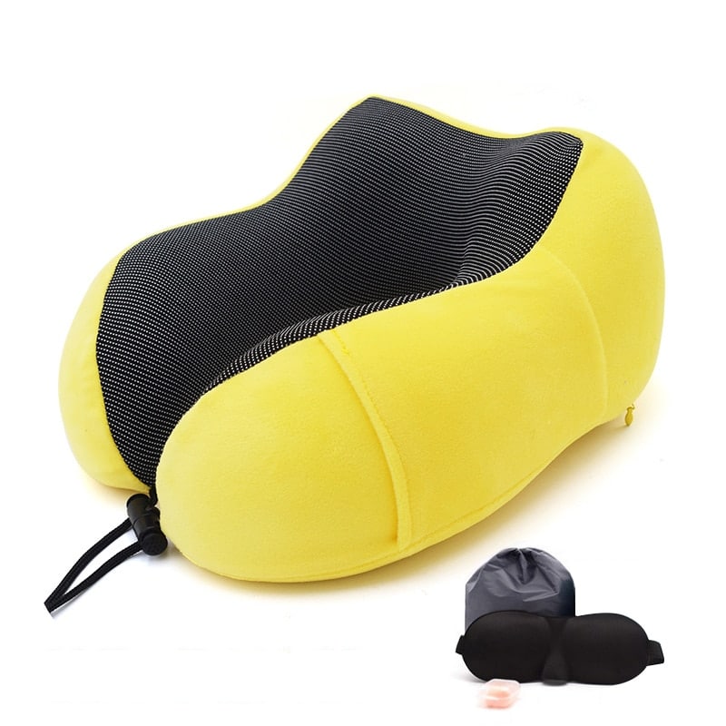 U-Shaped Memory Foam Travel Pillow