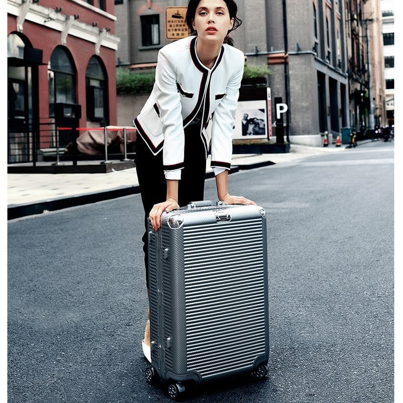 aluminum frame luggage, view 10 - MRSLM