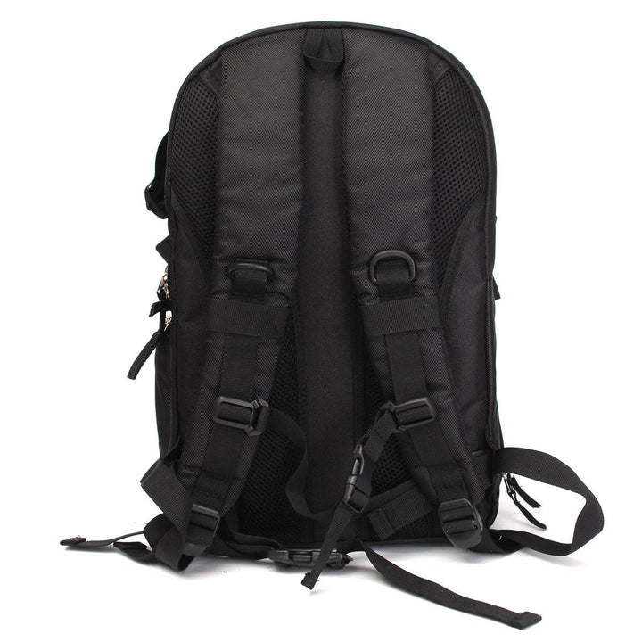 Nylon Waterproof Shockproof Camera Laptop Bag Lens Case Backpack For Canon Nikon SLR DSLR Camera - MRSLM