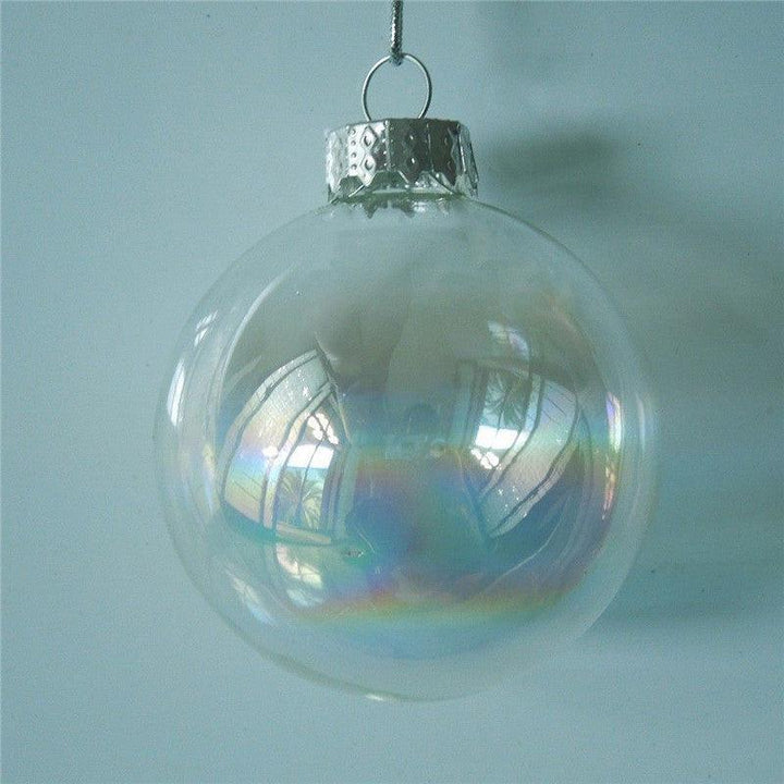 6CM Christmas Party Home Decoration Pearl Glass Ball Ornament Baubles Toys For Kids Children Gift - MRSLM