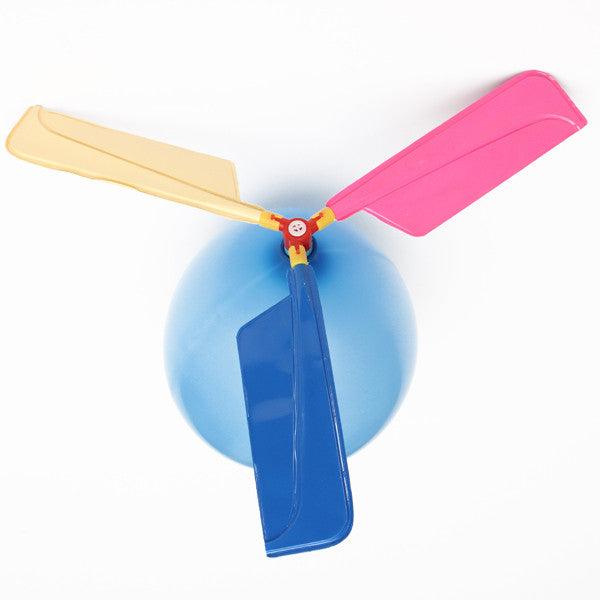 20PCS Wholesale Colorful Traditional Classic Balloon Helicopter Portable Flying Toy - MRSLM