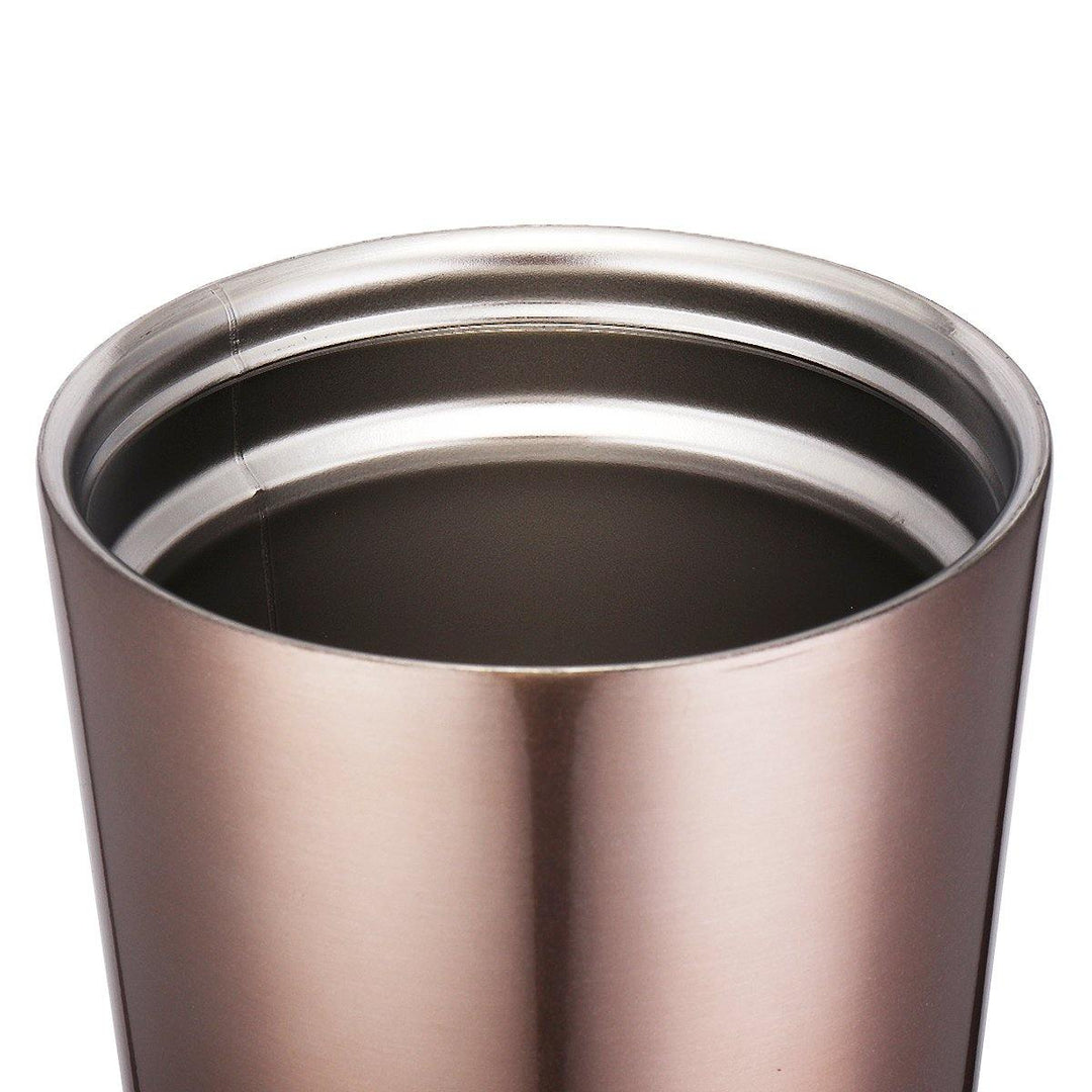 500ml Stainless Steel Mug Portable Home And Office Tumbler Coffee Ice Cup With Drinking Straw - MRSLM