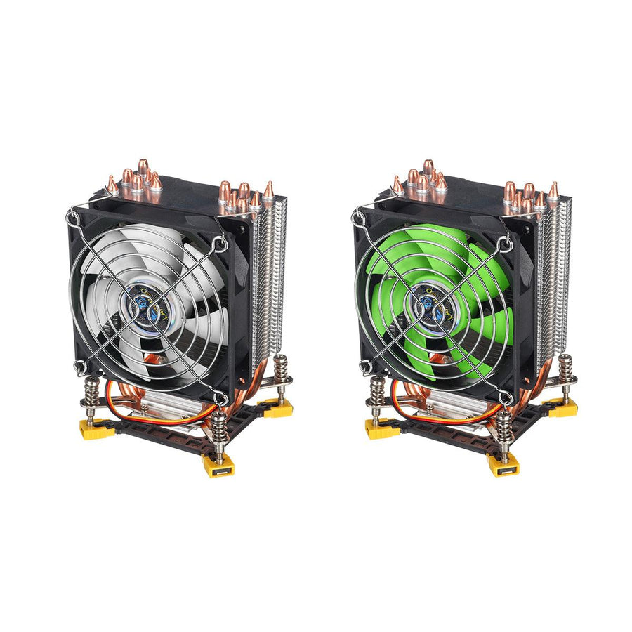 3 Pin 90cm 6 Heat Pipes Cooler Cooling Fan Heatsink for 115X 1366 Motherboard - MRSLM