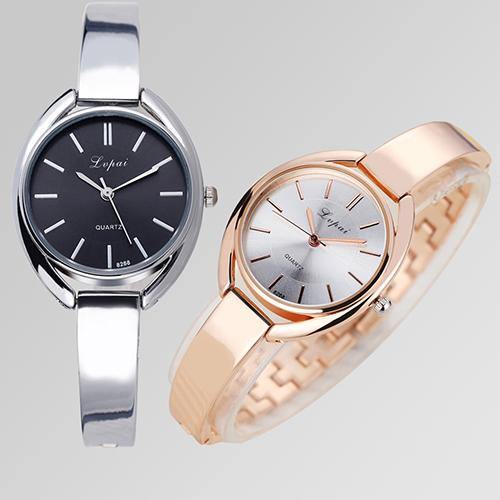 Women's Fashion Luxury Casual Jewelry Analog Slim Band Quartz Wrist Watch - MRSLM