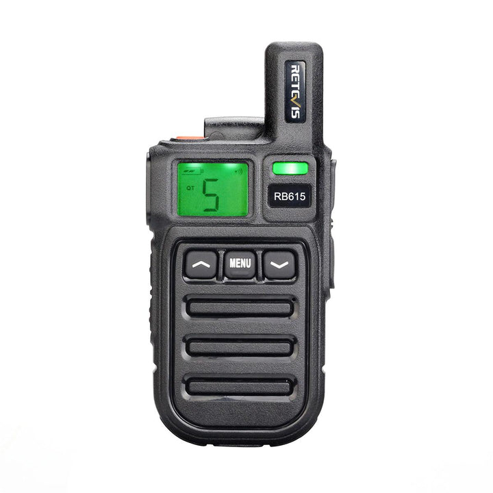 Retevis RB15 2W/0.5W 462-467MHz 22/16 Channels Free-license Two Way Radio with Vibration Wireless Cloning Function - MRSLM