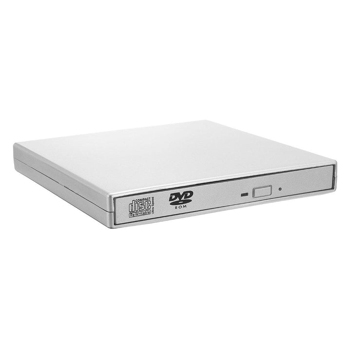 USB 2.0 External CD Burner CD/DVD Player Optical Drive for PC Laptop Windows - MRSLM