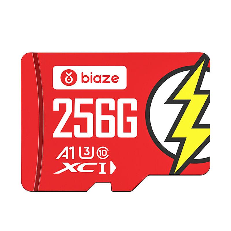 BIAZE 64GB/128GB/256GB Memory Card High Speed TF Card Data Storage Card A1 C10 Professional Version - MRSLM