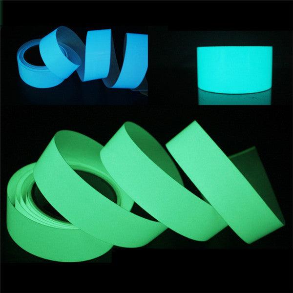 5mx15mm Luminous Tape Self-adhesive Green Blue Glowing In The Dark Safety Stage Home Decor - MRSLM