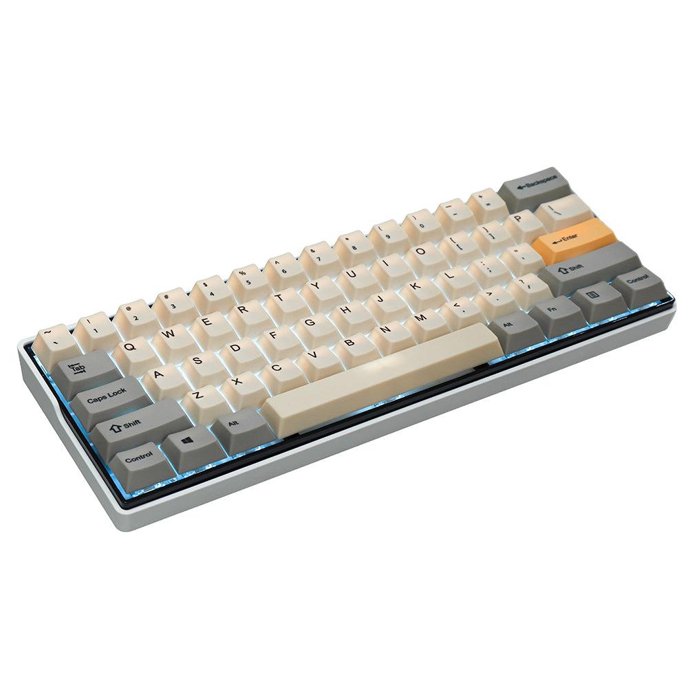 108/130 Keys Cheese Color Keycap Set Cherry Profile PBT Sublimation Keycaps for 61/87/104/108 Keys Mechanical Keyboards - MRSLM