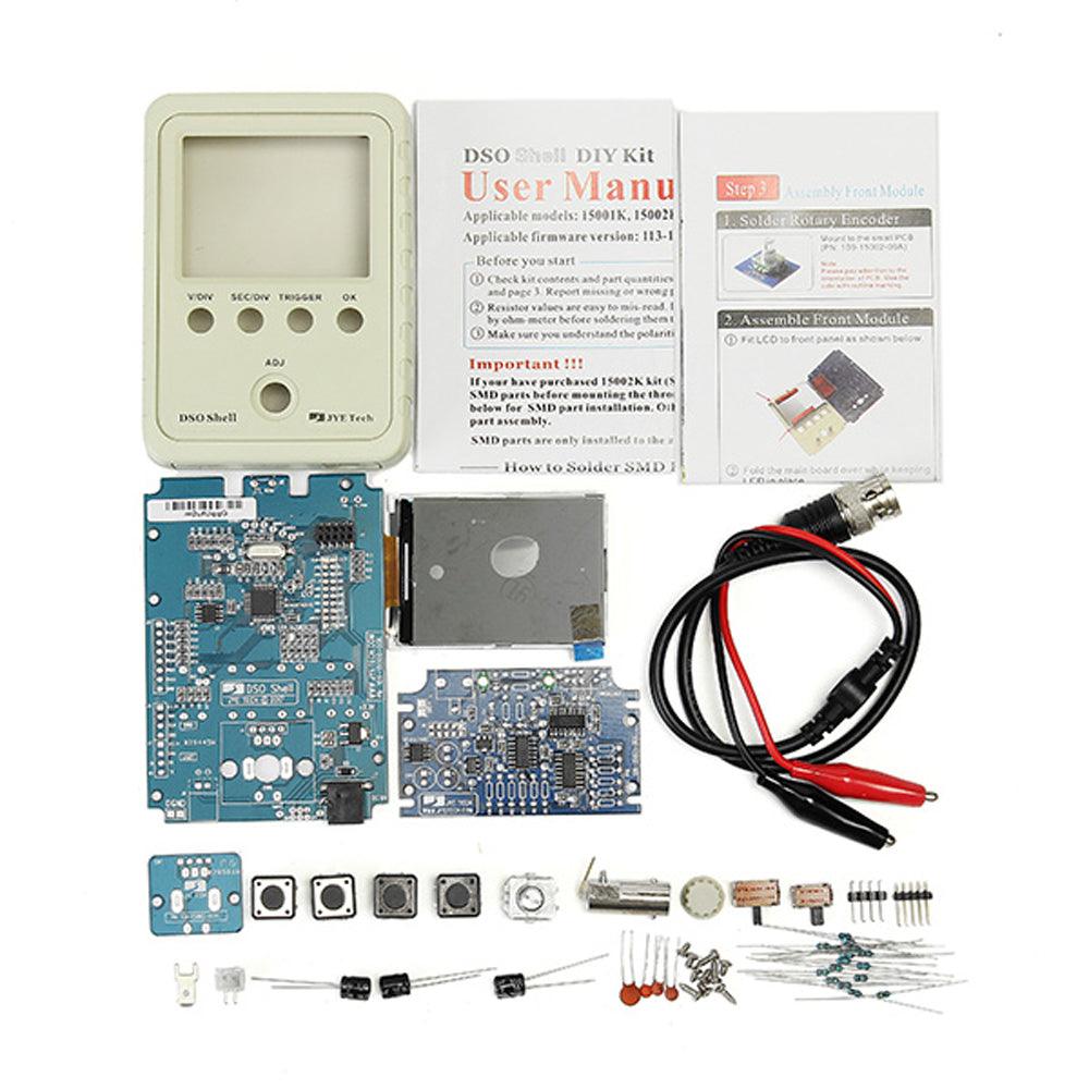 Original JYETech DSO-SHELL DSO150 15001K DIY Digital Oscilloscope Unassembled Kit With Housing - MRSLM