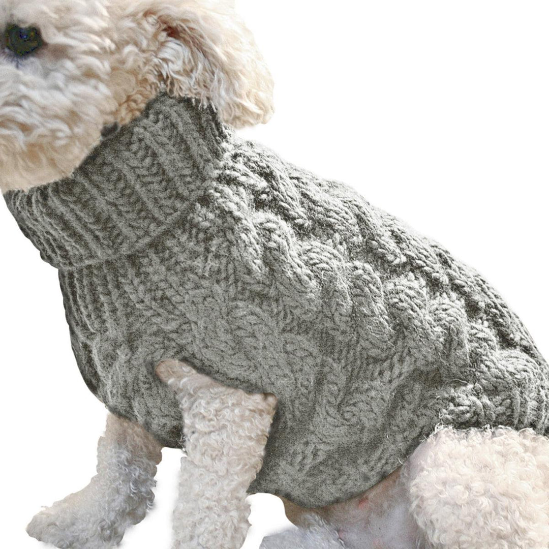 Pet Vest Jacket Pet Knit Sweater Dog Cat Puppy Coat Warm Clothes - MRSLM