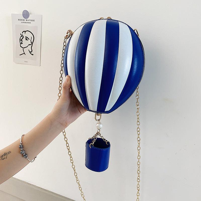 Creative Leather Hot Air Balloon Crossbody Bag - MRSLM