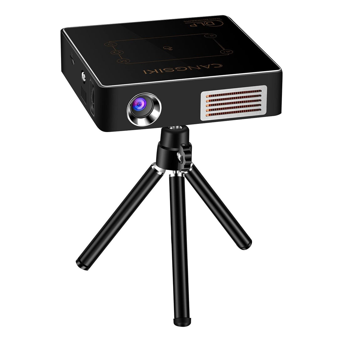 CSQ C9PLUS DLP Projector Android 7.1.2 BT4.0 WIFI 8000mA/h Wireless Portable Projector - MRSLM