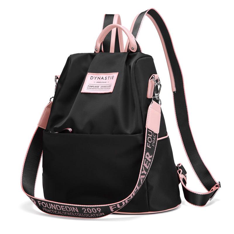 lady travel satchel backpack, view 5 - MRSLM
