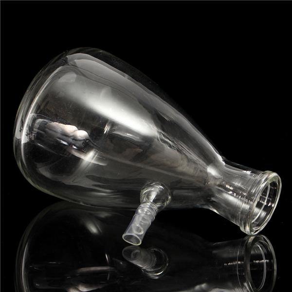 500ml 24/29 Lab Glass Filtering Flask Bottle 10mm Hose Vacuum Adapter - MRSLM