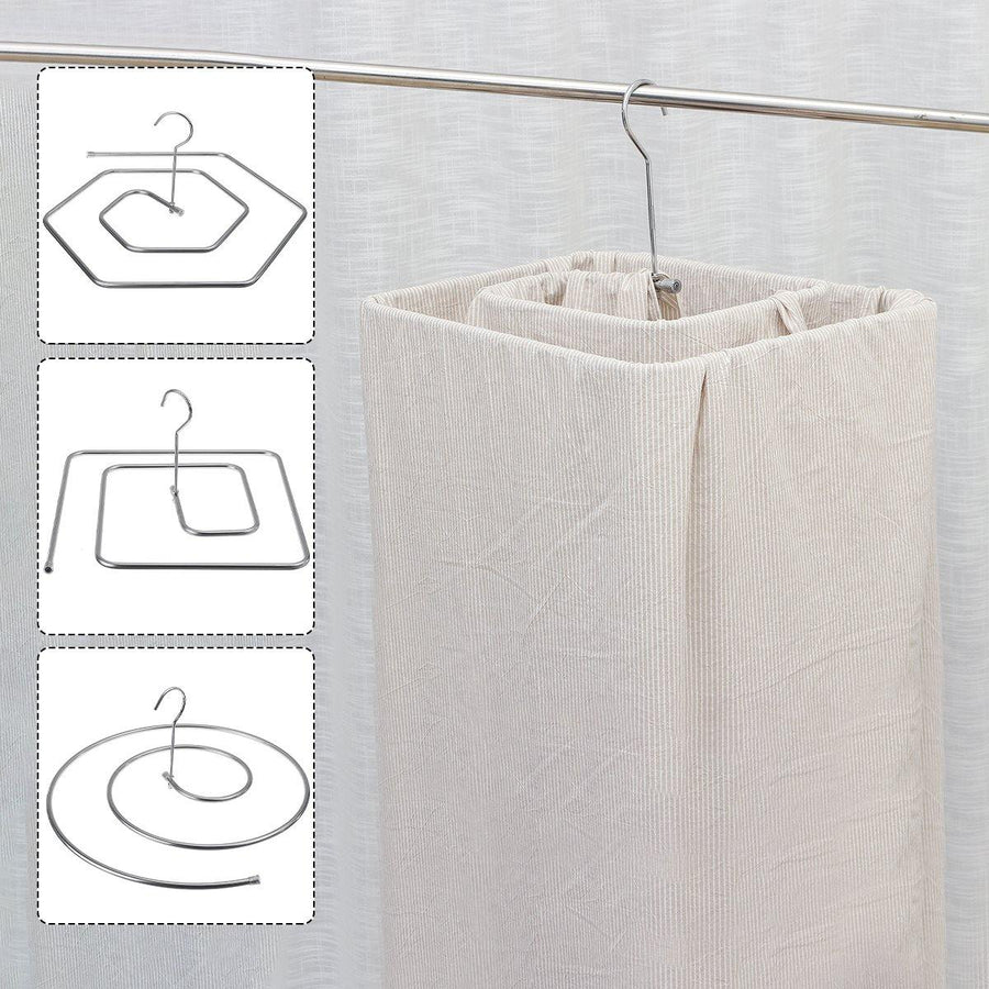 Multiple Shapes Laundry Rotating Drying Rack Sheets Cloth Hanger Stainless Steel - MRSLM