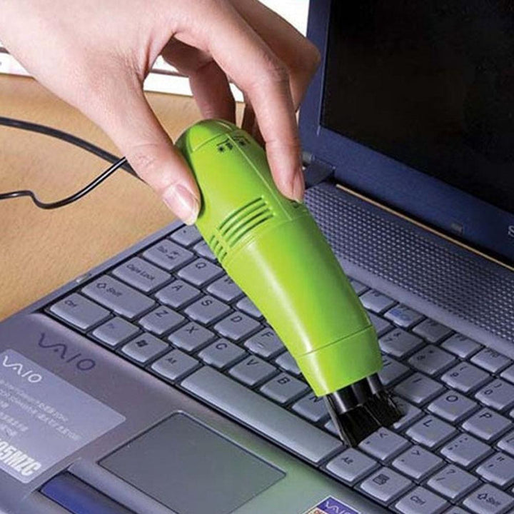 Mini Computer USB Vacuum Keyboard Cleaner PC Laptop Printer Brush Dust Cleaning Kit - MRSLM