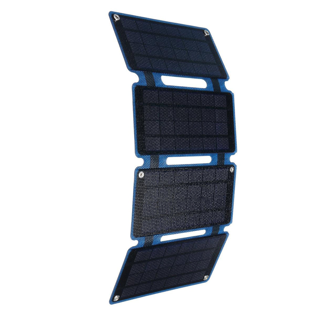 20W Foldable USB ETFE Sunpower Solar Panel Outdoor Camping Power Bank Charger - MRSLM