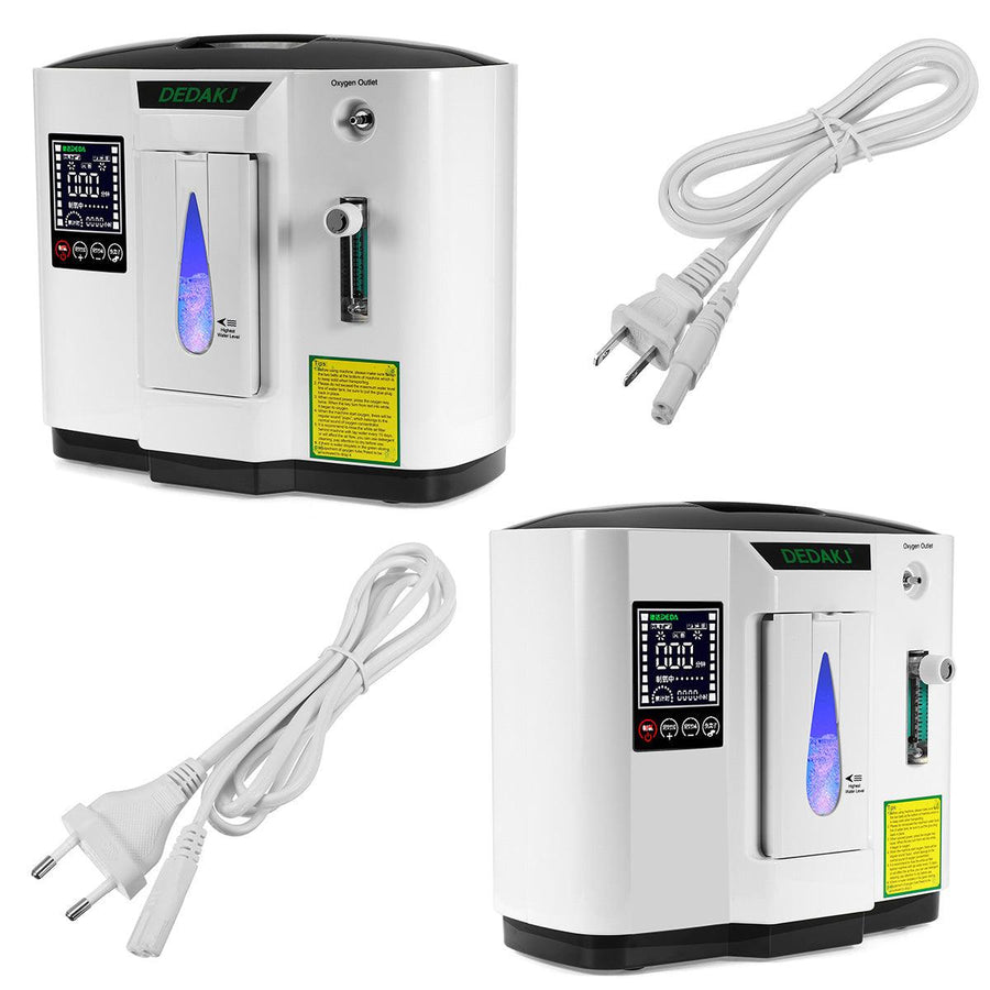 DEDAKJ DDT-1A 6L Oxygen Concentrator Portable Air PurifIer Oxygen Generator Home Oxygen Machine - MRSLM