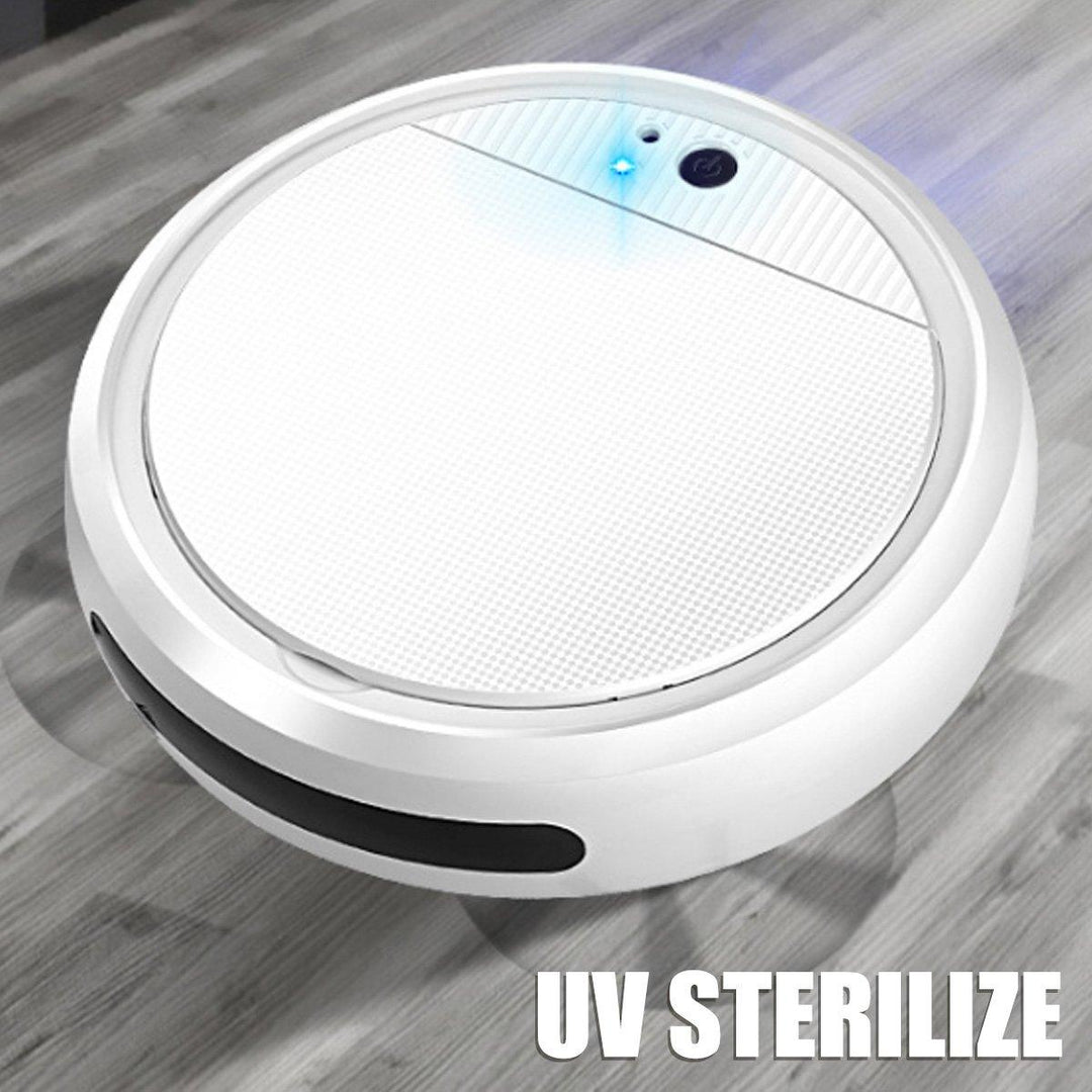 USB Smart Automatic Robotic Vacuum Cleaner UV Disinfection Sweeper Machine Edge Clean - MRSLM
