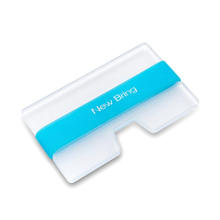 NewBring Transparent Card Holder Luminous Card Money Small Wallet ID Holder High Capacity Office Business - MRSLM