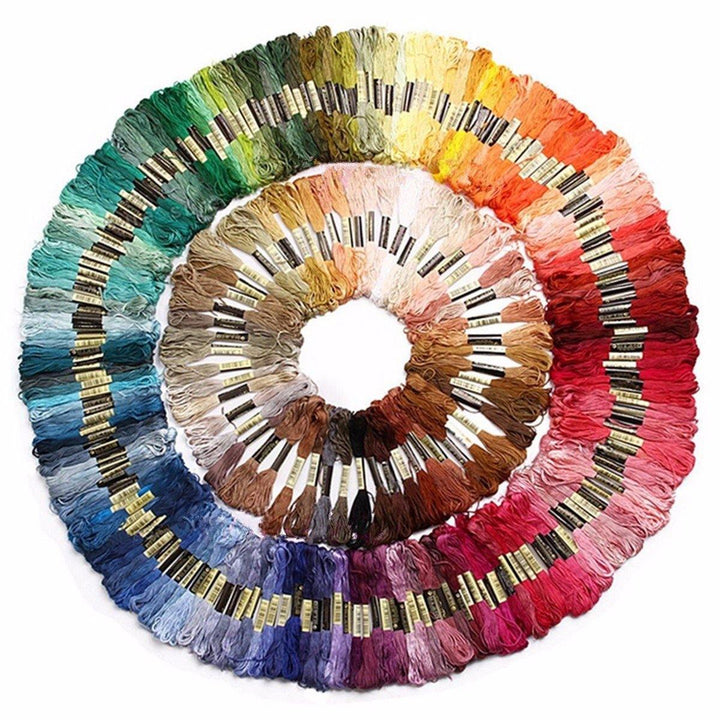 447 Colors Cross Stitch Thread Pattern Kit Chart Embroidery Floss Sewing Skeins - MRSLM
