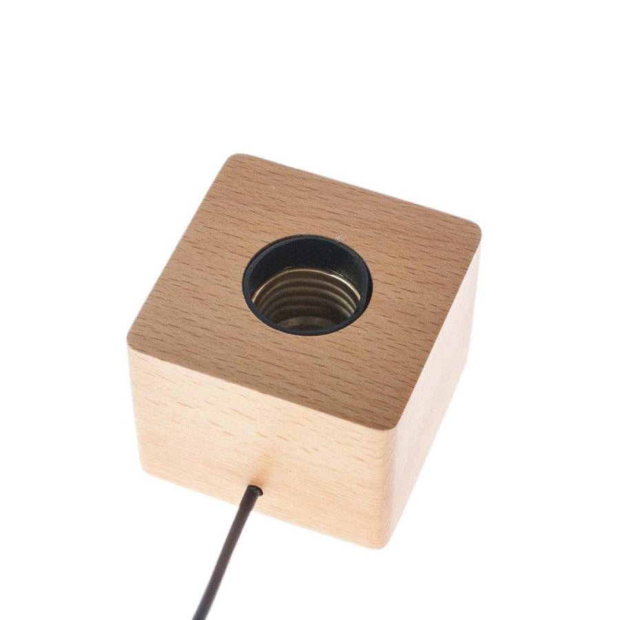 Cube Wood Light Base - MRSLM