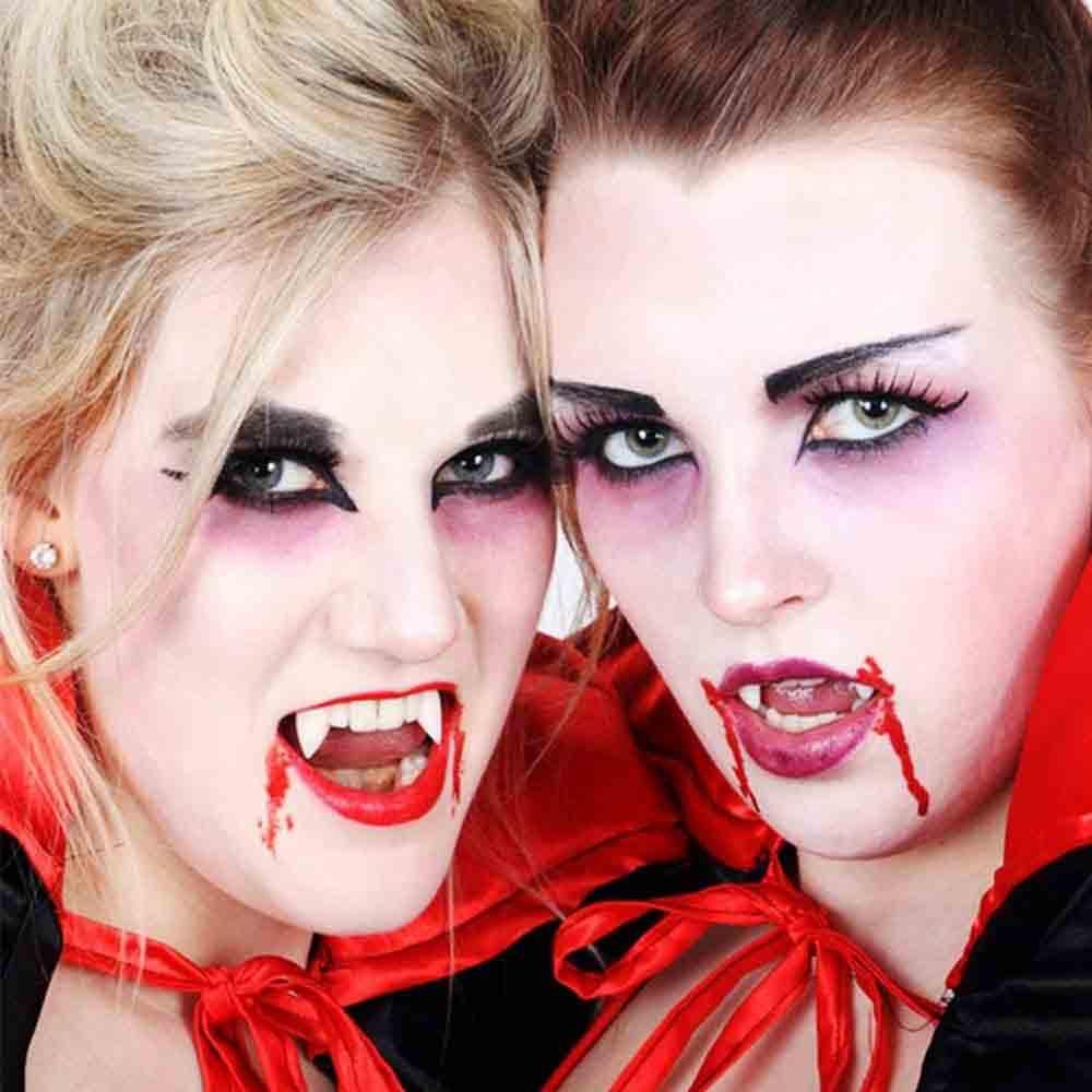 Vampire Teeth Artificial Teeths Halloween Costume Props Party Halloween Decorations For Adult Kids - MRSLM