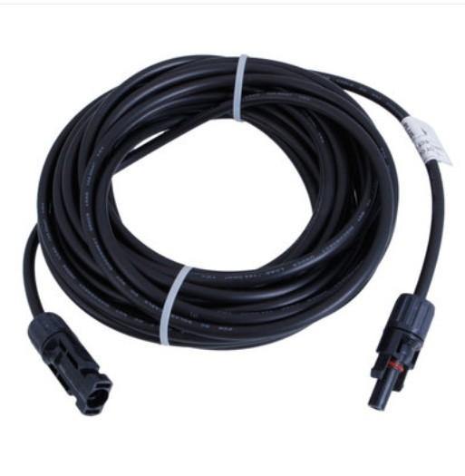 3inch/10inch/20inch/30inch/50inch/100inch 6MM2 Solar Extension Cable Wire with Male Female MC4 Connector - MRSLM