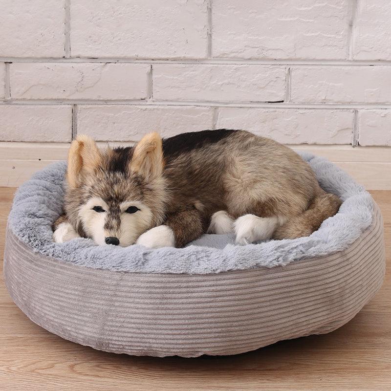 3 Colors Anti-scratch Winter Warm Pet Bed Kennel Dog Cat Soft Plush Nest Pet Bed - MRSLM