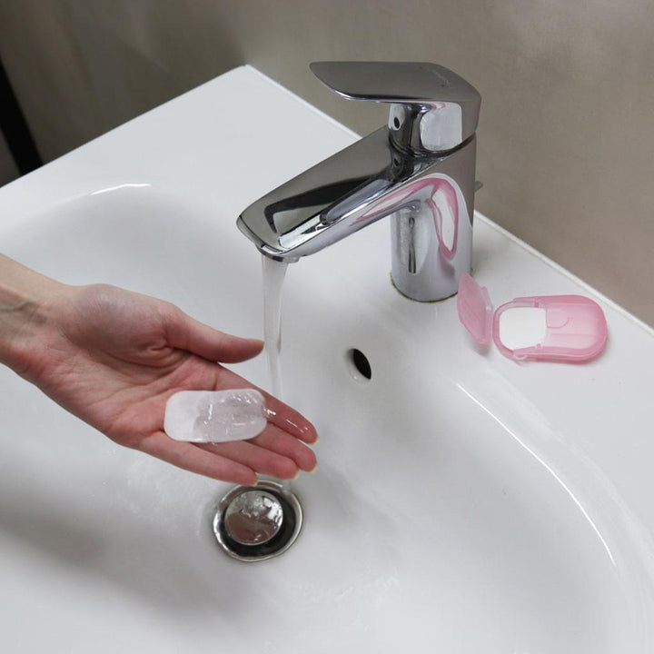 Portable Hand-Washing Soap Paper (5 Packs/100 Sheets) - MRSLM
