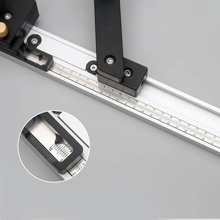 800mm Miter Track T-track Sliding Brackets for Electric Circular Saw Engraving machine for Woodworking workbench DIY tools - MRSLM