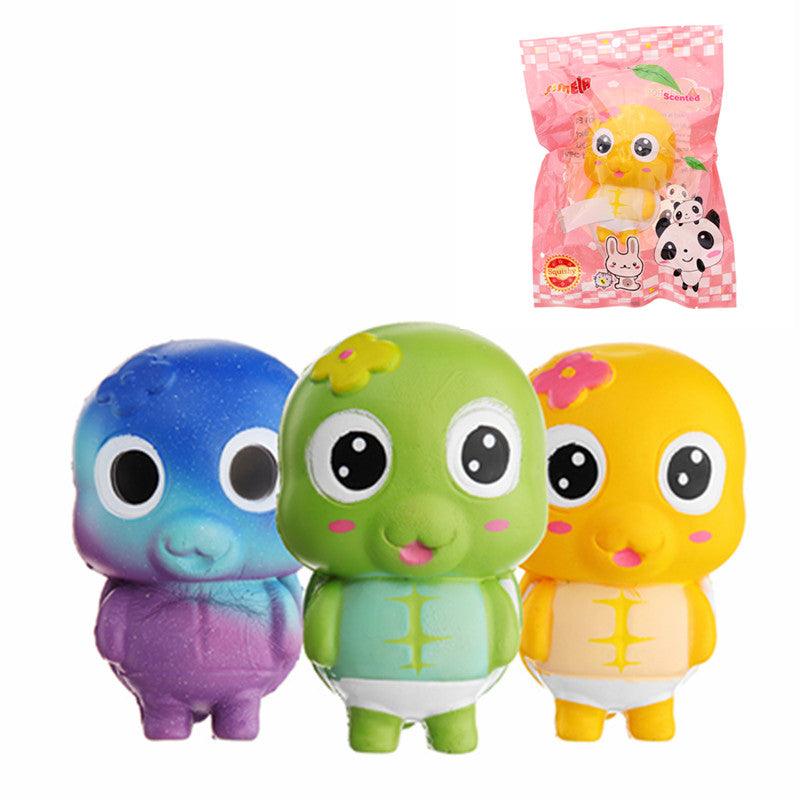 Simela Squishy Turtle Tortoise Slow Rising 11cm Cute Soft Gift Collection Toy With Packing - MRSLM