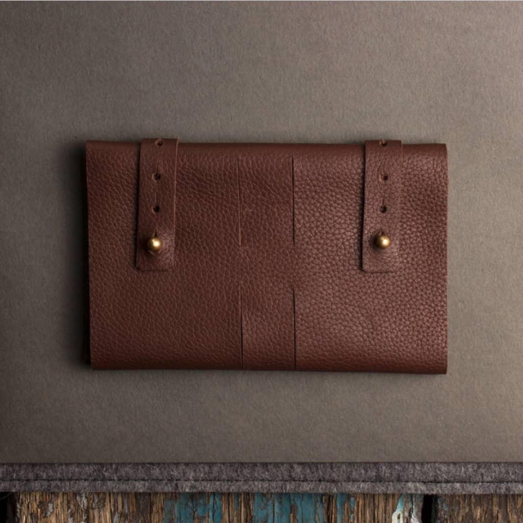 Brown Leather Cord Wrap - MRSLM