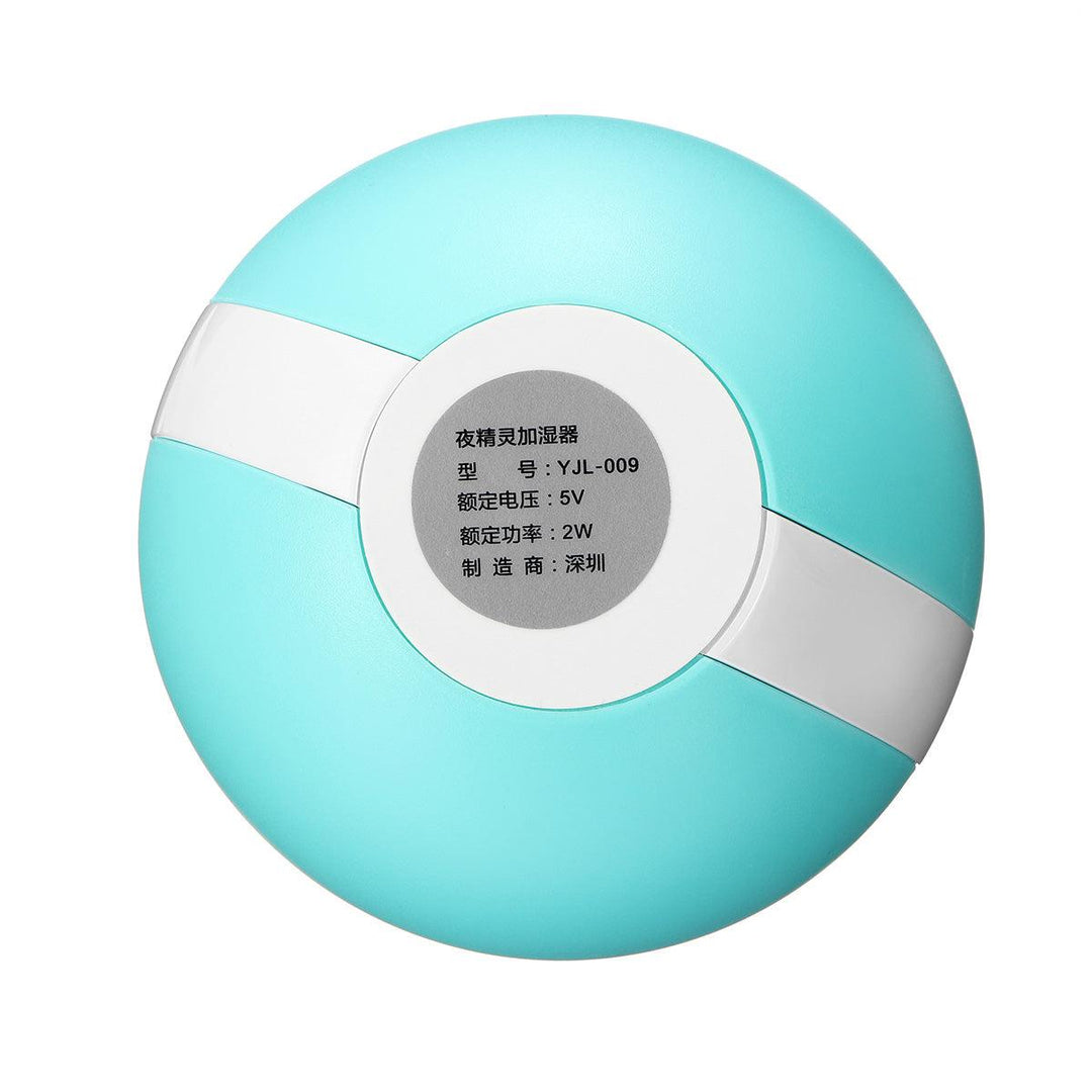 450ML Ball Humidifier with Aroma Lamp Essential Oil Ultrasonic Electric Diffuser Mini USB Air Fogger - MRSLM