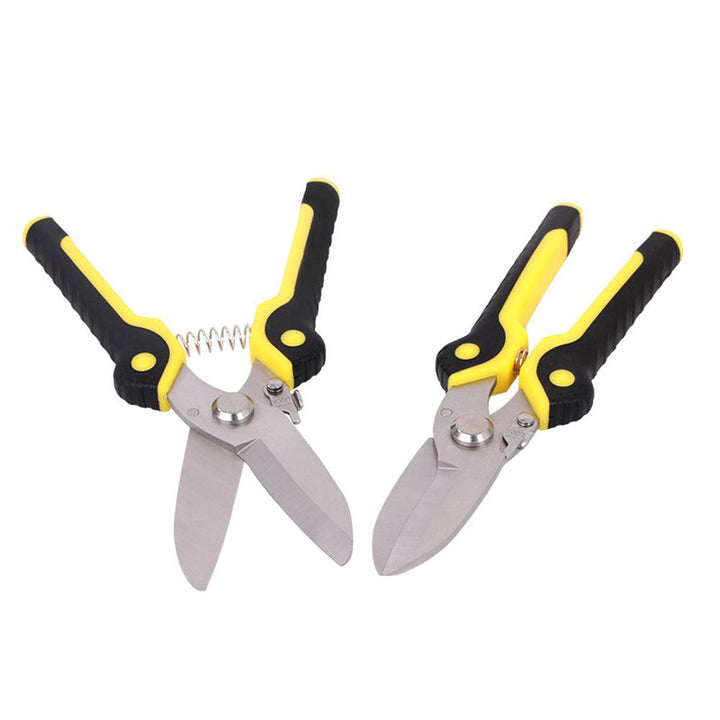 Home Garden Multifunctional Shear Tools Garden Branch Pruning Shears Cutter Home Improvement Iron Shears with Tooth - MRSLM