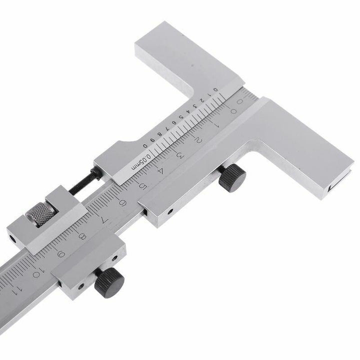 160/250/300/400/500mm T-Type Vernier Caliper Scraper Bridge Tool 0.05mm Fine Adjustment Carbon Steel Ruler Measuring Tool Dropshipping - MRSLM