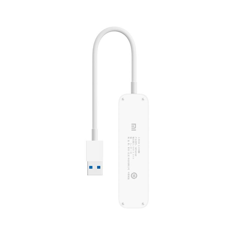 Xiaomi 4 Ports USB3.0 Hub with Stand-by Power Supply Interface USB Hub Charger Extender Extension Connector Adapter for Mobile Phone Tablet Computer - MRSLM