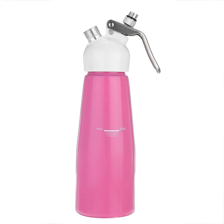 Cream Dispenser 500ML Foam Whipped Attachments Included 3Pcs Decorating Nozzles - MRSLM