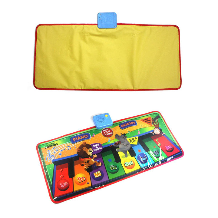 Foldable Piano Pad Early Education Carpet Singing Piano Music Carpet Mat for Children - MRSLM