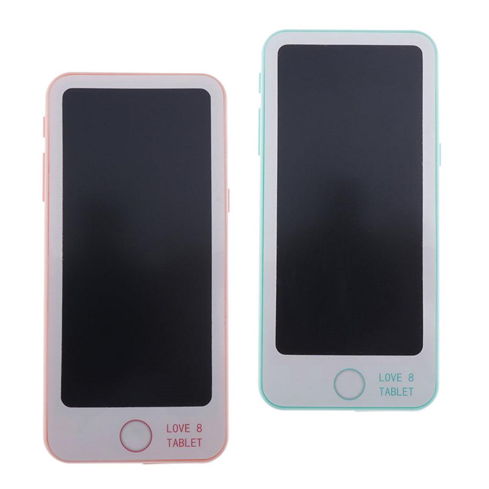 6 Inch Phone Shape LCD Writing Tablet Drawing Electronic Writing Pads For Office Blackboard Educational Toys Supplies - MRSLM