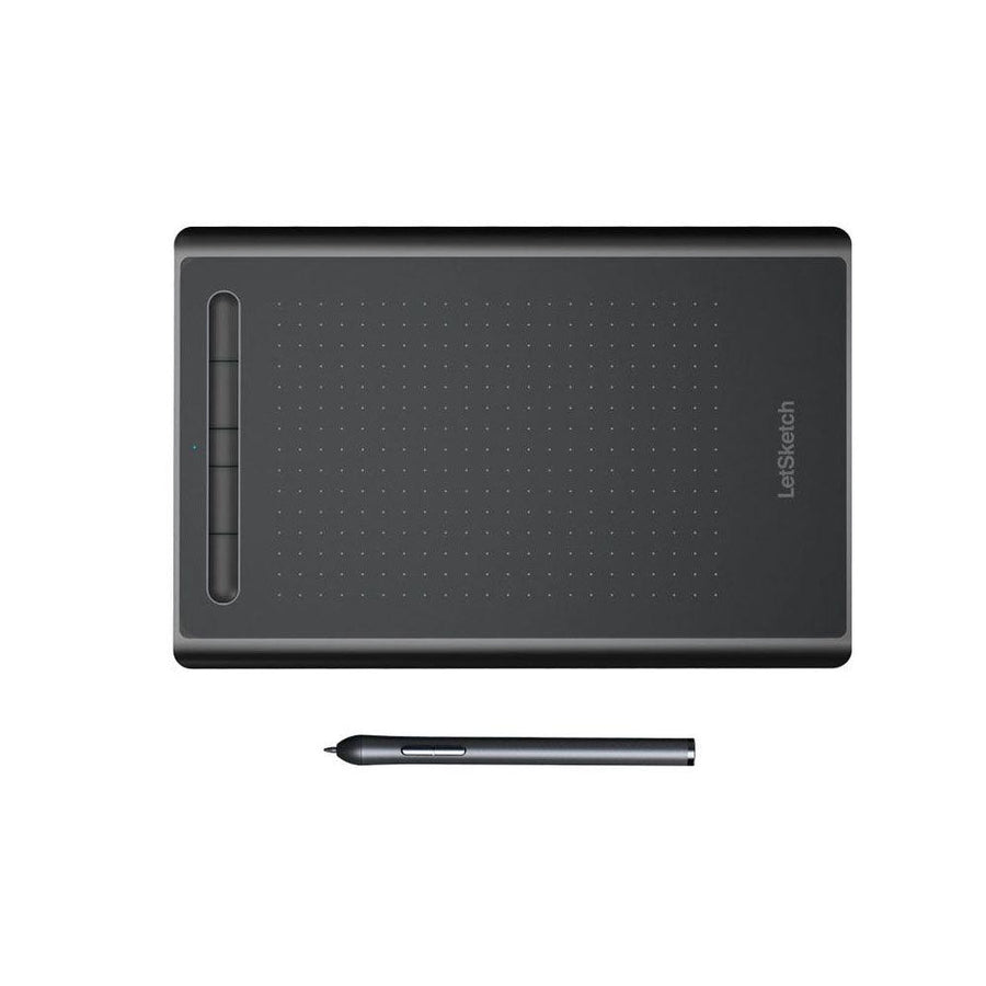 LetSketch 9625 Graphic Tablet 8192 Pressure Sensing 230 Point/Sec 5080 Resolution Reading Compatible with Mac/Win for Phone/PC/Laptop/Tablet - MRSLM