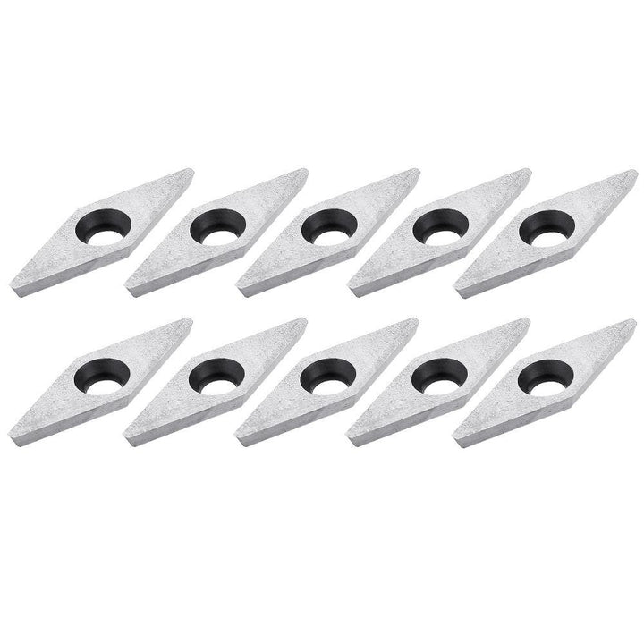 10pcs Wood Carbide Insert Cutters For Wood Turning Tool Woodworking Lathe Tool - MRSLM