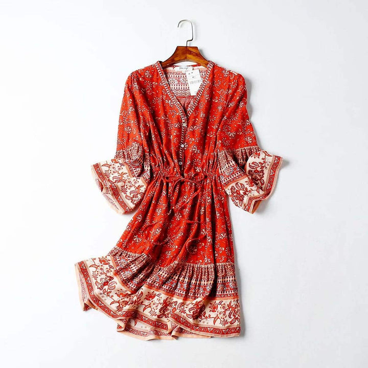 Go Getter Women's Dress in Boho Style