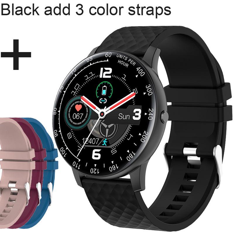 Full Touch Watch Smart Watch Men Blood Pressure IP68 Waterproof Smartwatch 2020 Fitness Tracker Watches Women For Android IOS - MRSLM