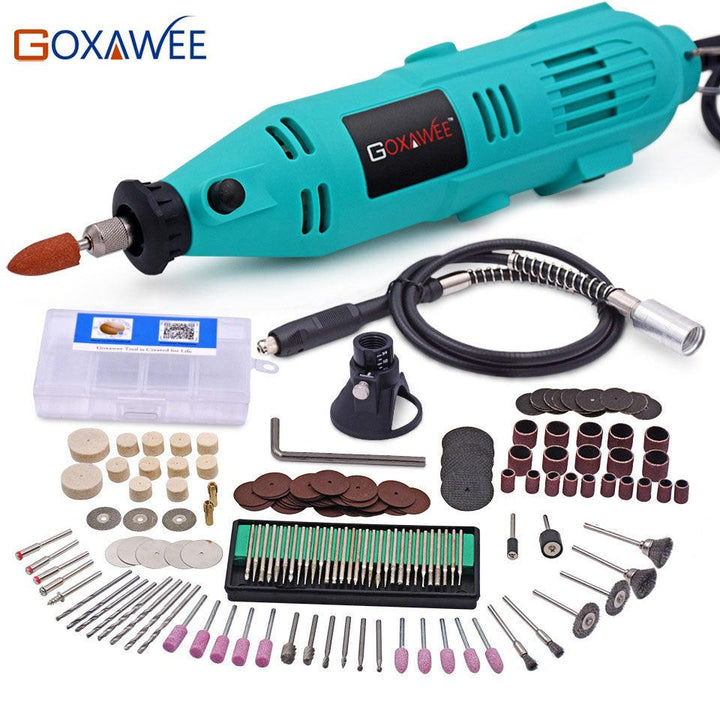 Mini Drill Electric Drill 220V Variable Speed Rotary Tool With Univrersal Chuck Power Tools Accessories For Dremel Mini Grinder - MRSLM